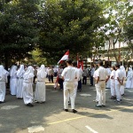 Latihan Upacara Bendera