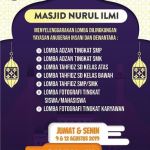 Lomba Adzan, Tahfidz, dan Fotografi Masjid Nurul Ilmi