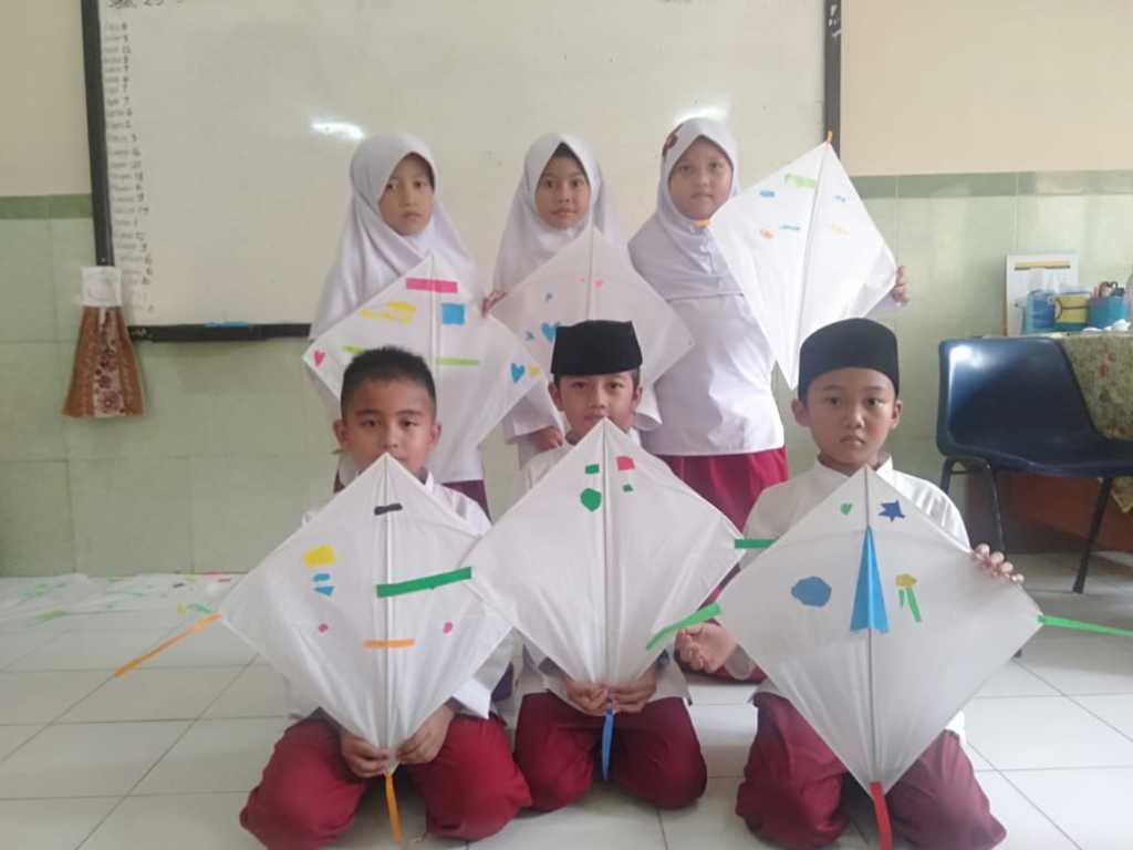 Dokumentasi Rangkaian Kegiatan Pembelajaran Pembuatan Handy Craft SD Islam Anugerah Insani