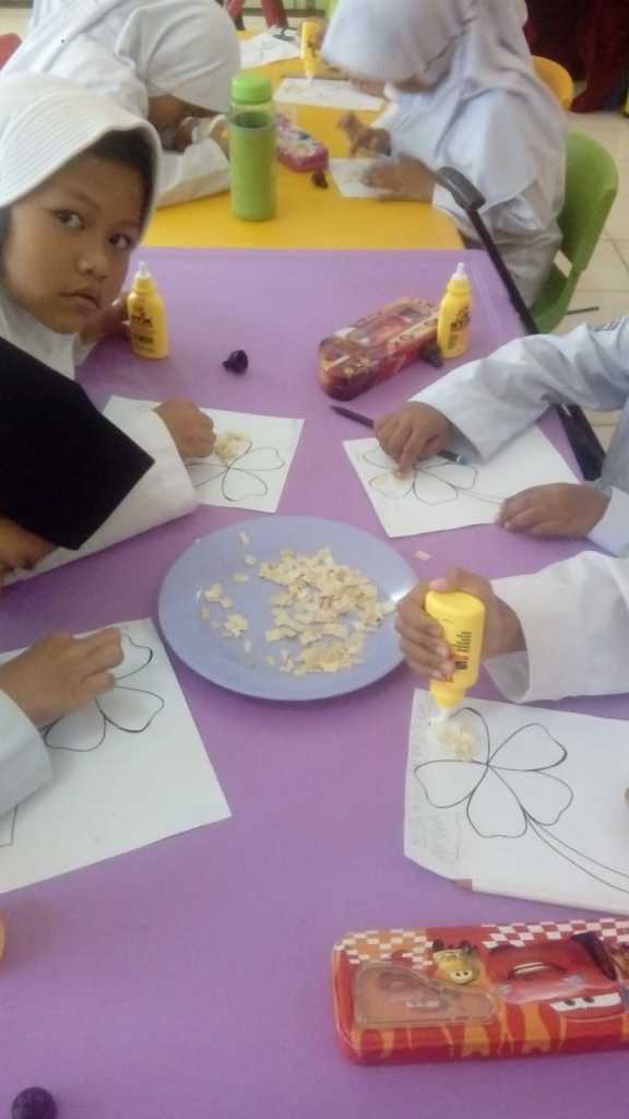 Dokumentasi Rangkaian Kegiatan Pembelajaran Pembuatan Handy Craft SD Islam Anugerah Insani