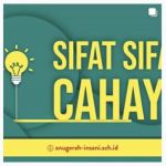Sifat - Sifat Cahaya